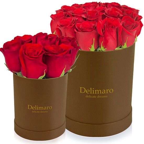 Delimaro™, pudełko prezentowe, flower box